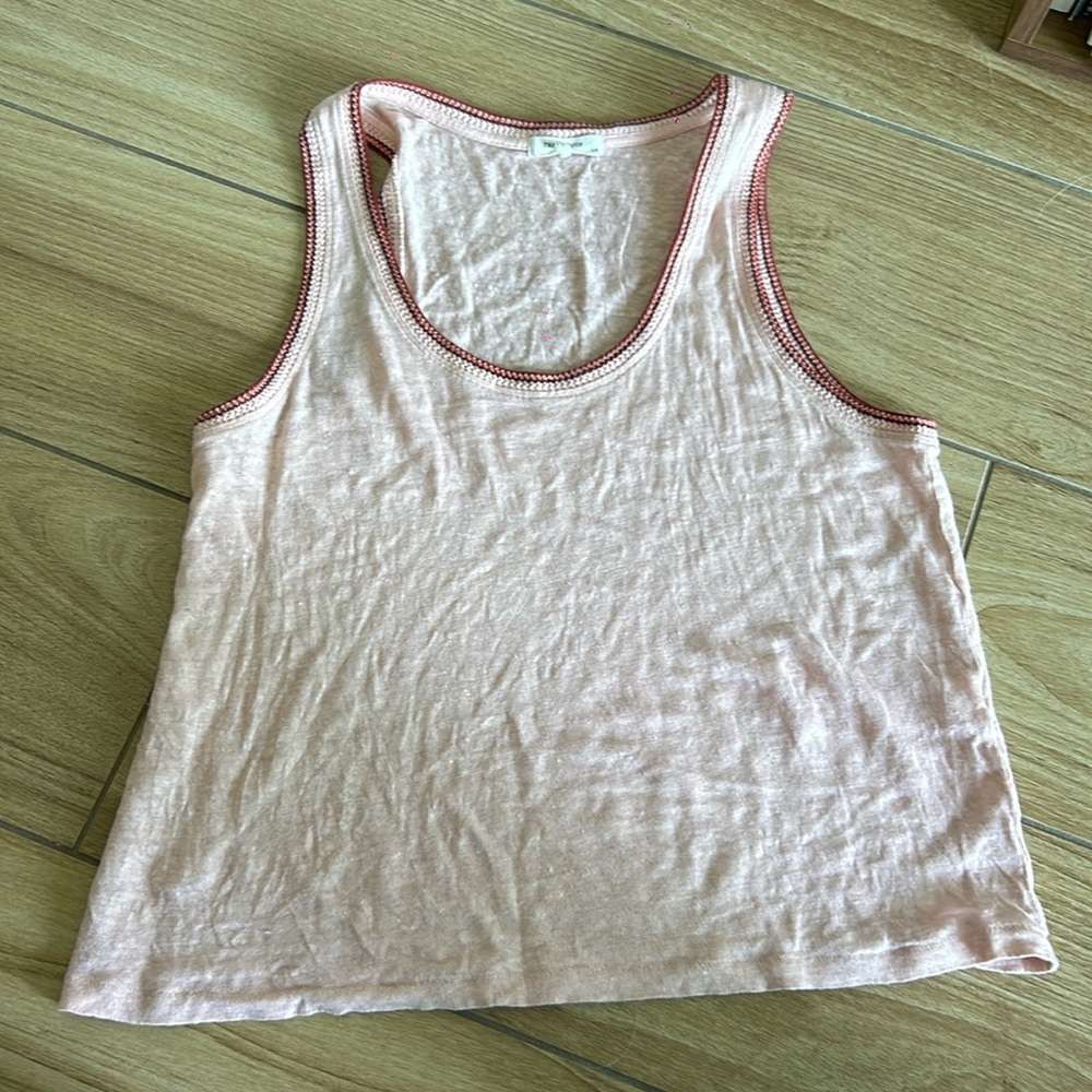 Rag & Bone linen tank top size L